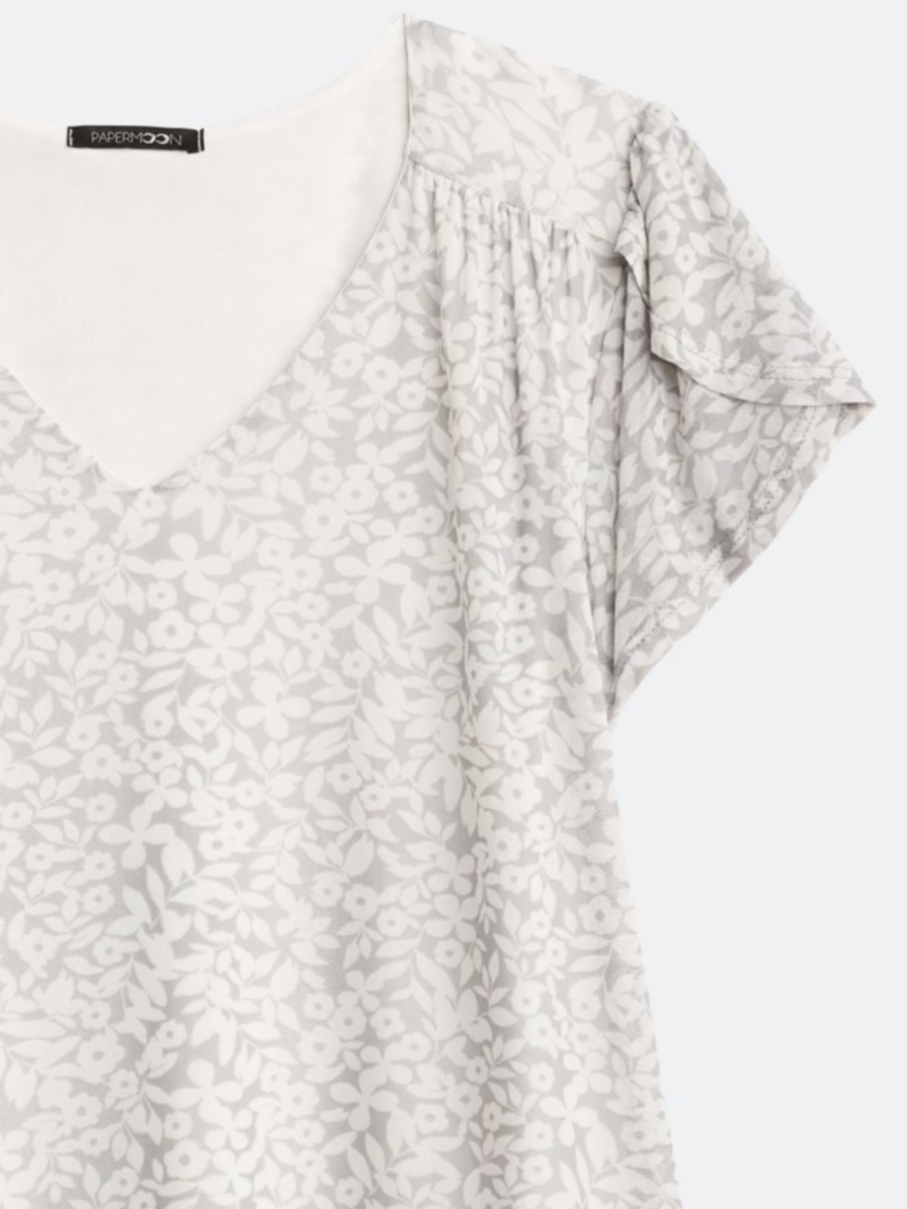 Papermoon Alcott Short Sleeve Knit Top, Like New, Medium - Picture 4 of 12